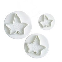 IVY LEAF PLUNGER CUTTER - SET OF 3