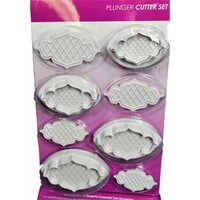 PLAQUE PLUNGER CUTTER - SET OF 8