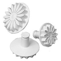 SUNFLOWER / DAISY PLUNGER CUTTER - SET OF 3