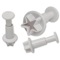 STAR PLUNGER CUTTERS - SET OF 3