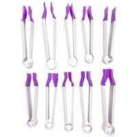STRAIGHT EDGE FONDANT CRIMPER - SET OF 10