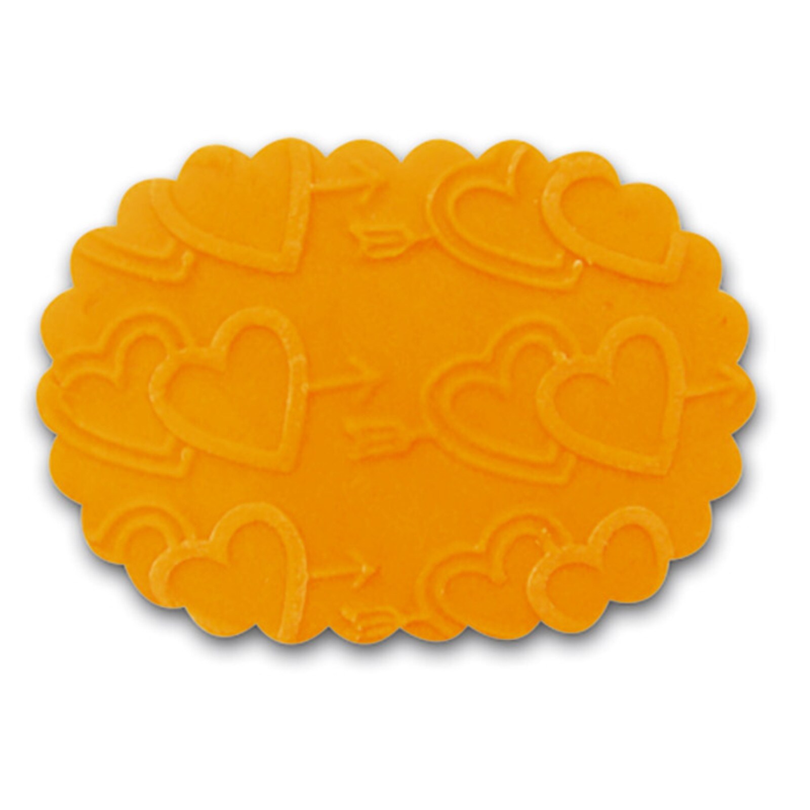 DOUBLE HEARTS WITH ARROW ROLLING PIN