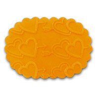 DOUBLE HEARTS WITH ARROW ROLLING PIN