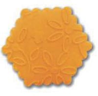 FLOWER WITH STEM AND HEARTS ACRYLIC ROLLING PIN