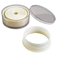 NYLON PLAIN ROUND CUTTER SET - 9 PC