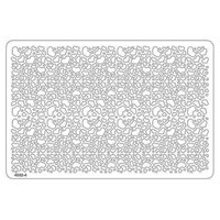 ASSORTED HEARTS FONDANT MAT 12" X 22 1/2"