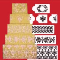 STENCIL SIDE DESIGNS 7 PIECE SET