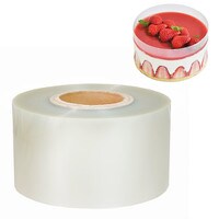 CLEAR CAKE COLLAR