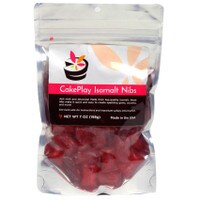 ISOMALT NIBS - UNFLAVOURED RED 7 OZ / 198 G