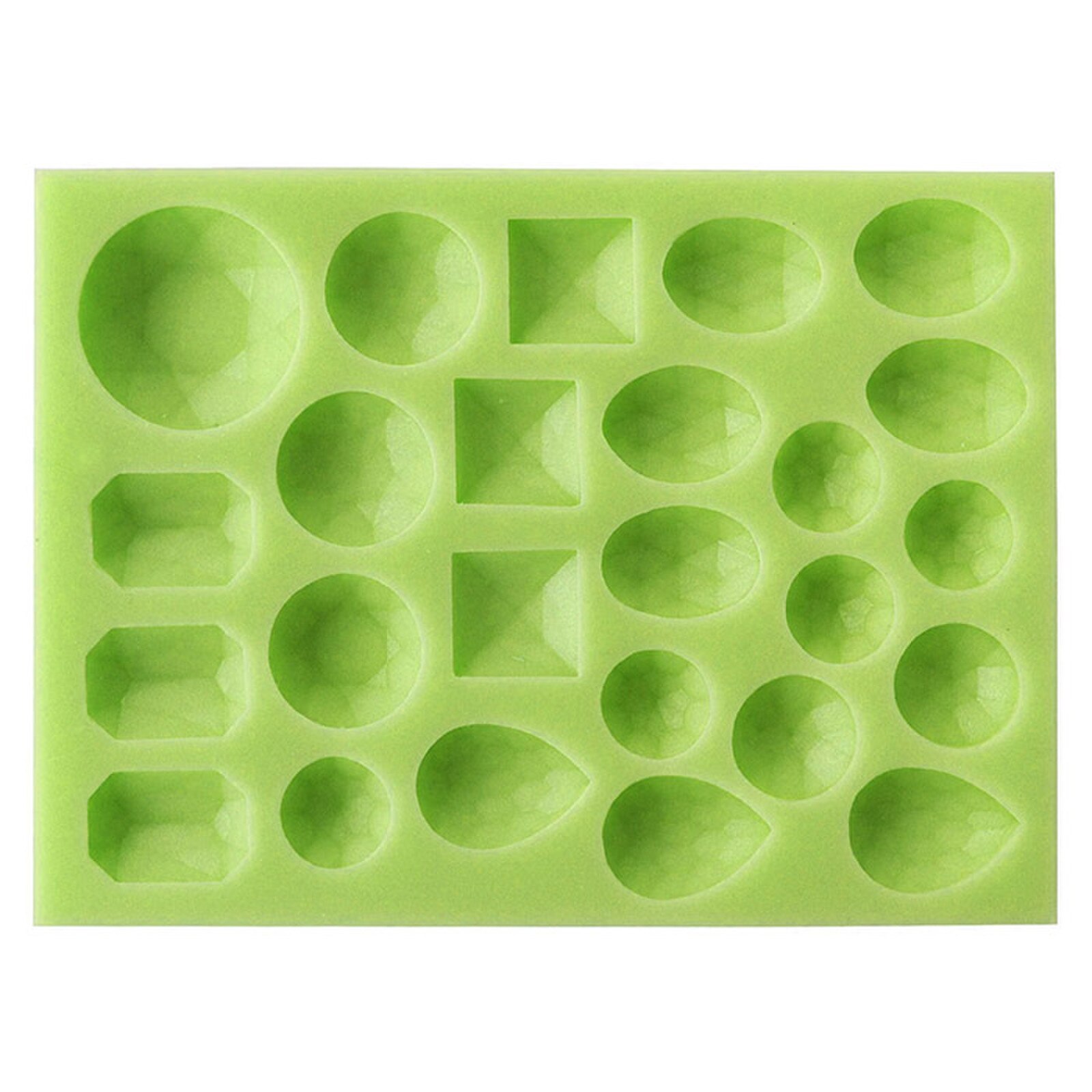 SILICONE MOLD - ASSORTED GEM SET  