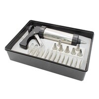 COOKIE PRESS STAINLESS STEEL 13 DISKS AND 8 TIPS 