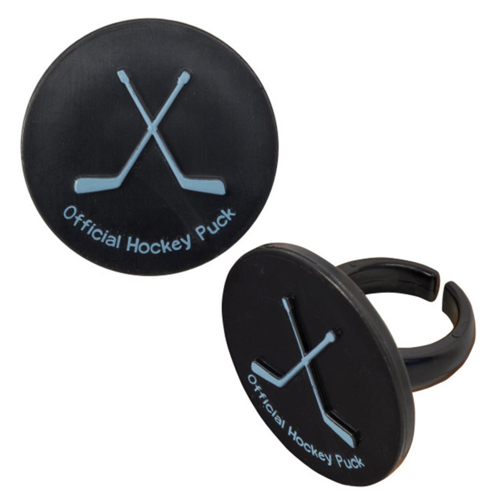 HOCKEY PUCK RINGS