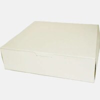 200 PKG 10"X10"X2.5" BOX FOR PASTRIES