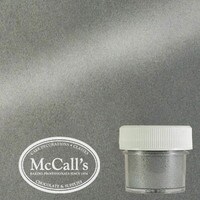 SATIN SILVER METALLIC LUSTER DUST - 3G (EDIBLE)
