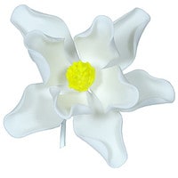 GUMPASTE MAGNOLIA WHITE FLOWER WIRE