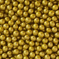 GOLD DRAGEE MEDIUM 7 MM  