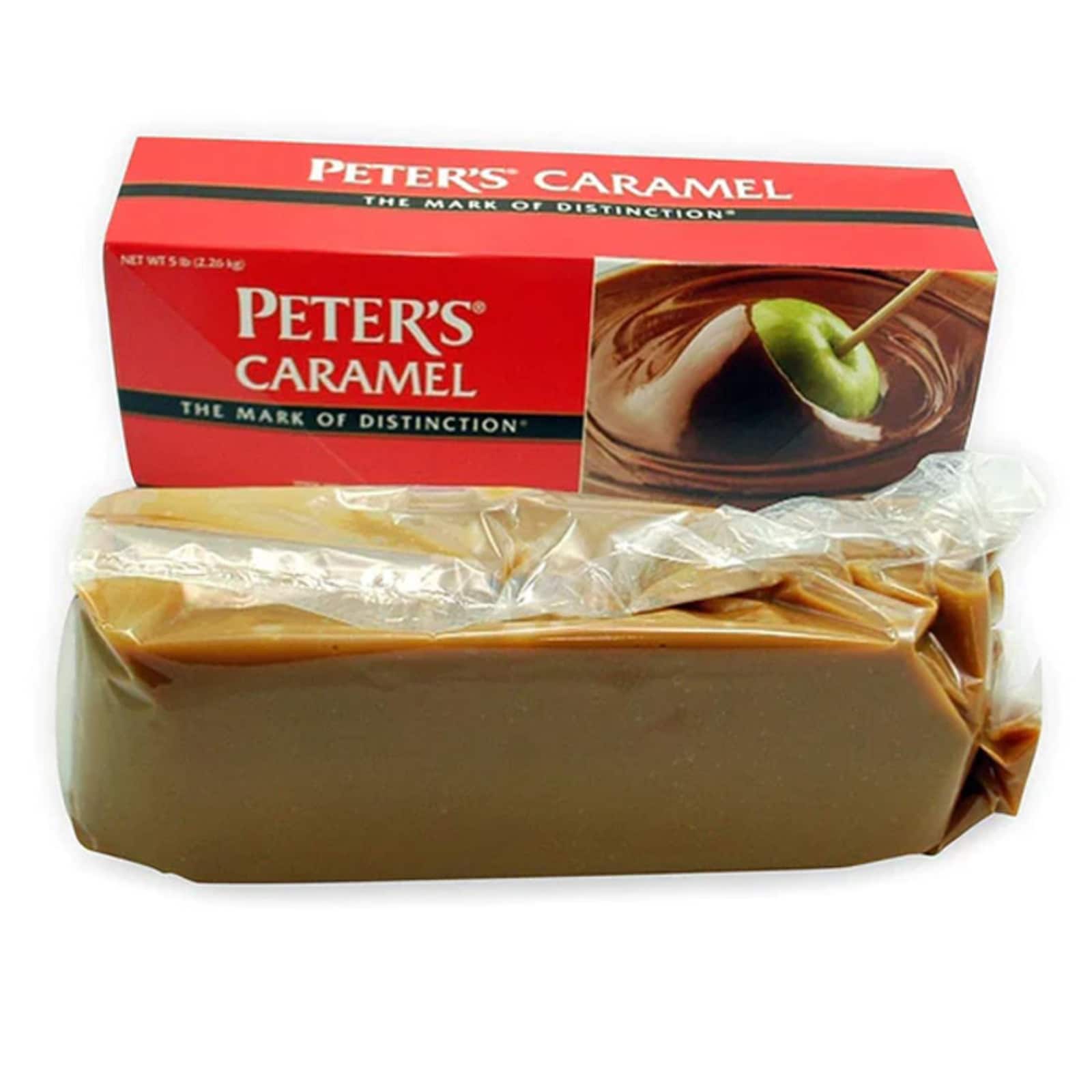 CARAMEL VANILLA BLOCK BY PETERS - 5 LBS