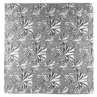 SQUARE FOIL SILVER CAKE BOARD  