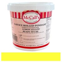 EASYICE LEMON YELLOW ROLLED FONDANT - 1 KG