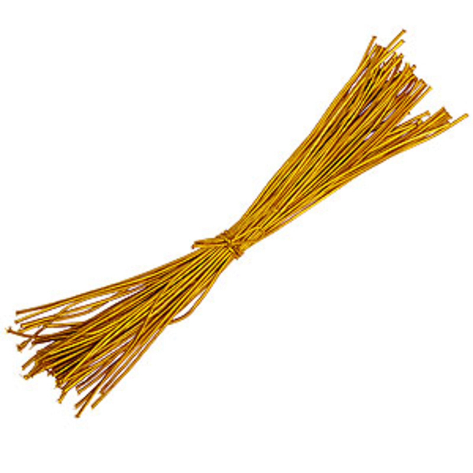 GOLD STRETCH CORD PRE CUT 10 INCH