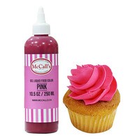 LIQUID GEL FOOD COLOR -  PINK 250 ML / 10.5 OZ