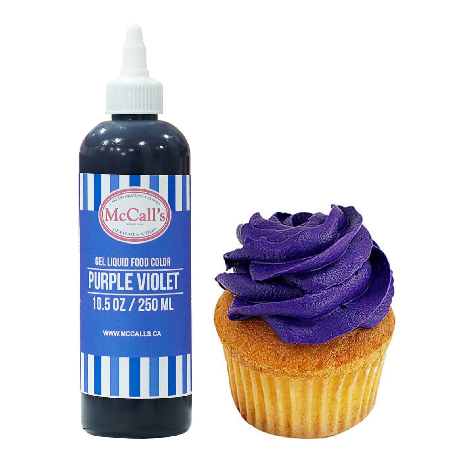 Purple Violet Liquid Gel Food Color McCall's