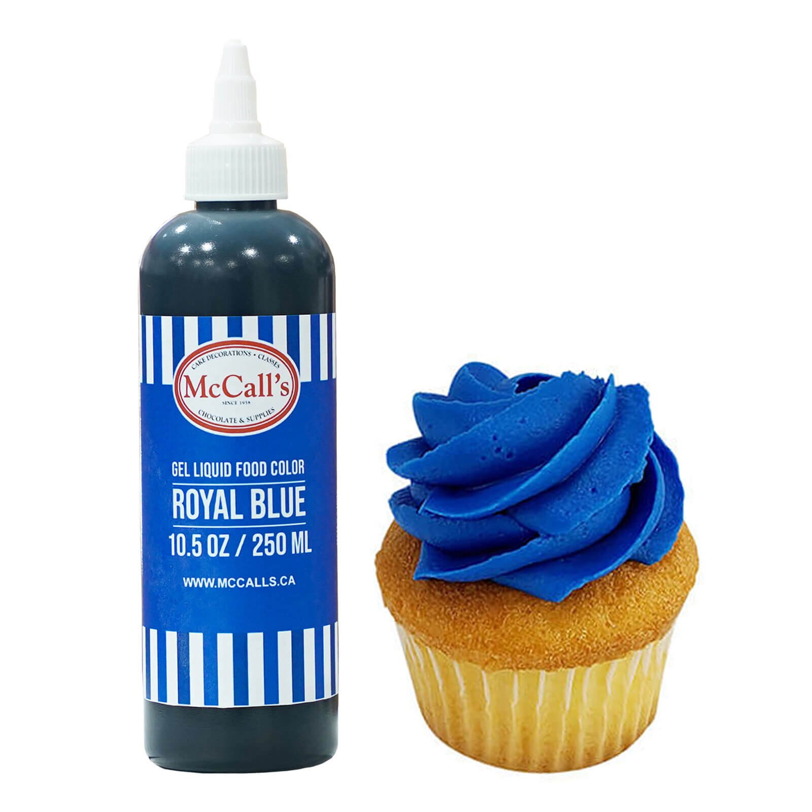 Royal Blue liquid Gel Food Color McCall's