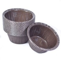 BAKE AND SERVE ROUND 3 INCH DESSERT CUPS - 50 PACK 