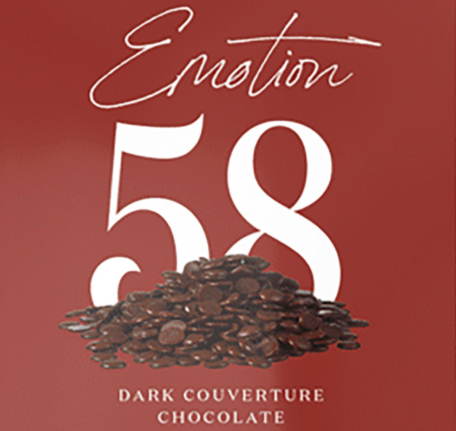 VELICHE DARK CHOCOLATE COUVERTURE 58% 2.5 KG