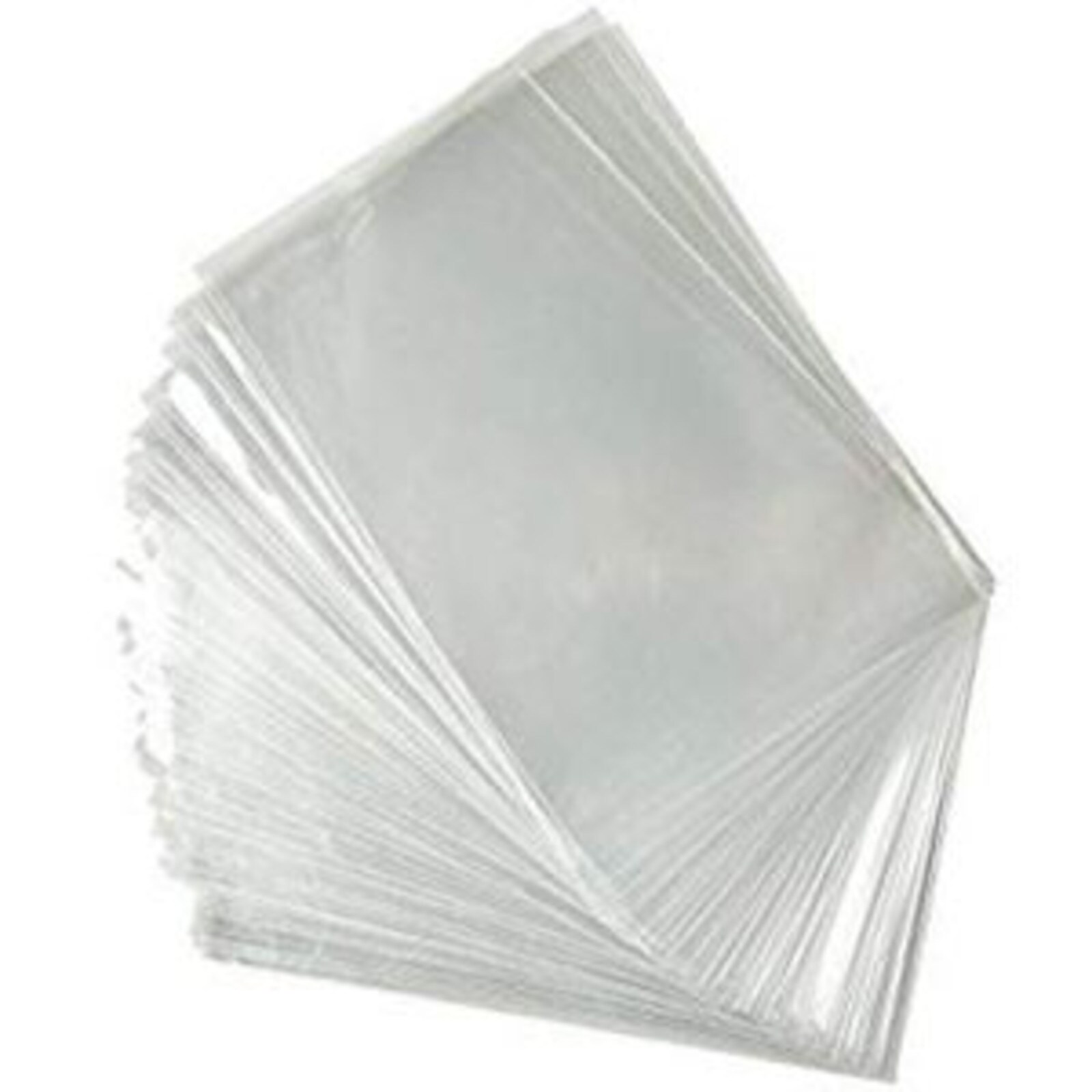 CLEAR CELLO BAGS - FLAT - 5" X 7" 100 PC