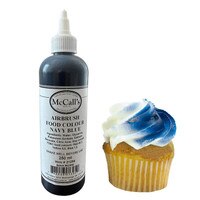 AIRBRUSH FOOD COLOR -  NAVY BLUE 250 ML / 8 OZ