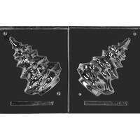 MOLD - 3D TREE 9 1/4" - 2 PC (1)