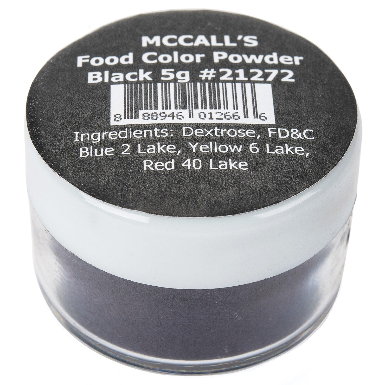 POWDER FOOD COLOR FOR CANDY & CHOCOLATE - BLACK 5 G