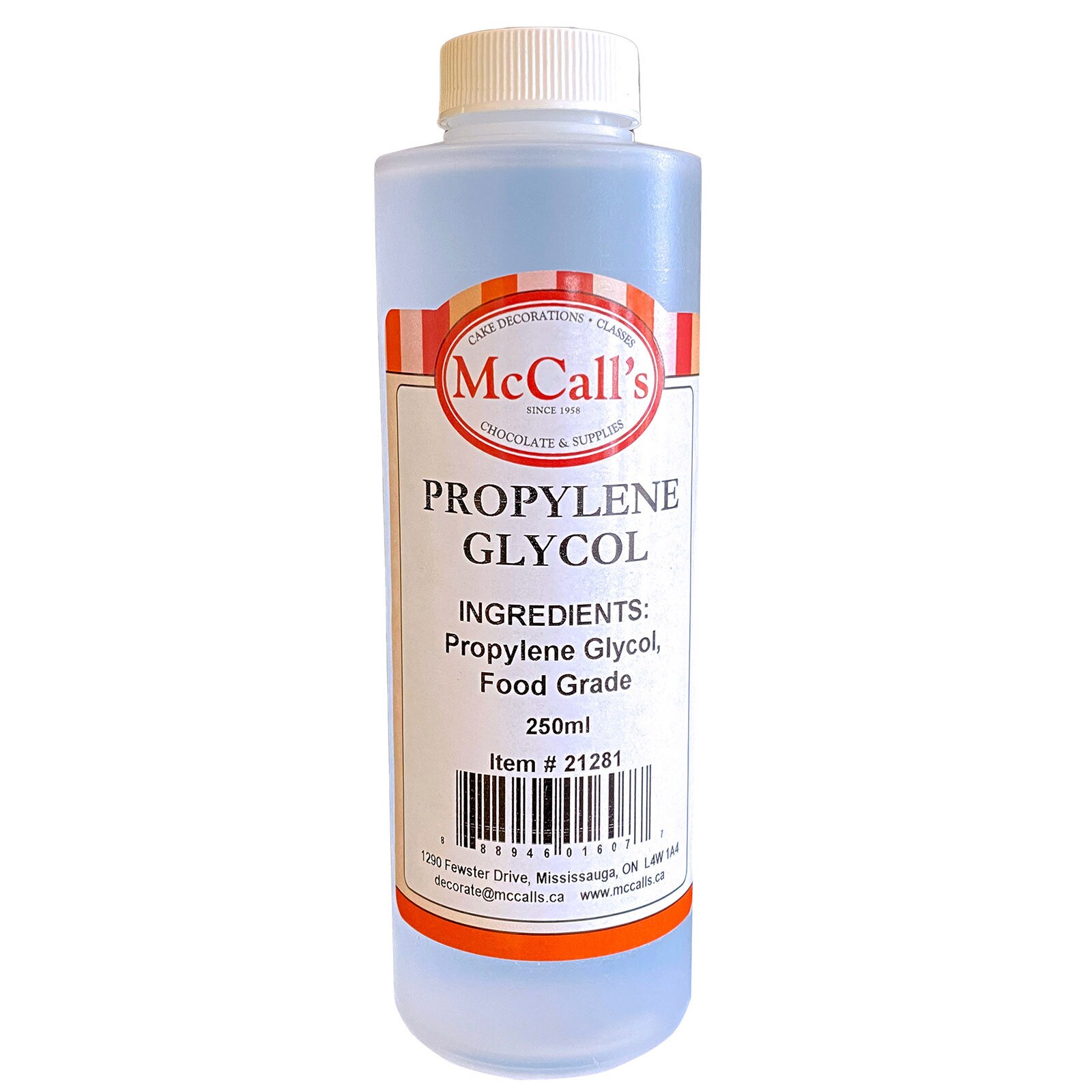 PROPYLENE GLYCOL - FOOD GRADE 250 ML / 8 OZ