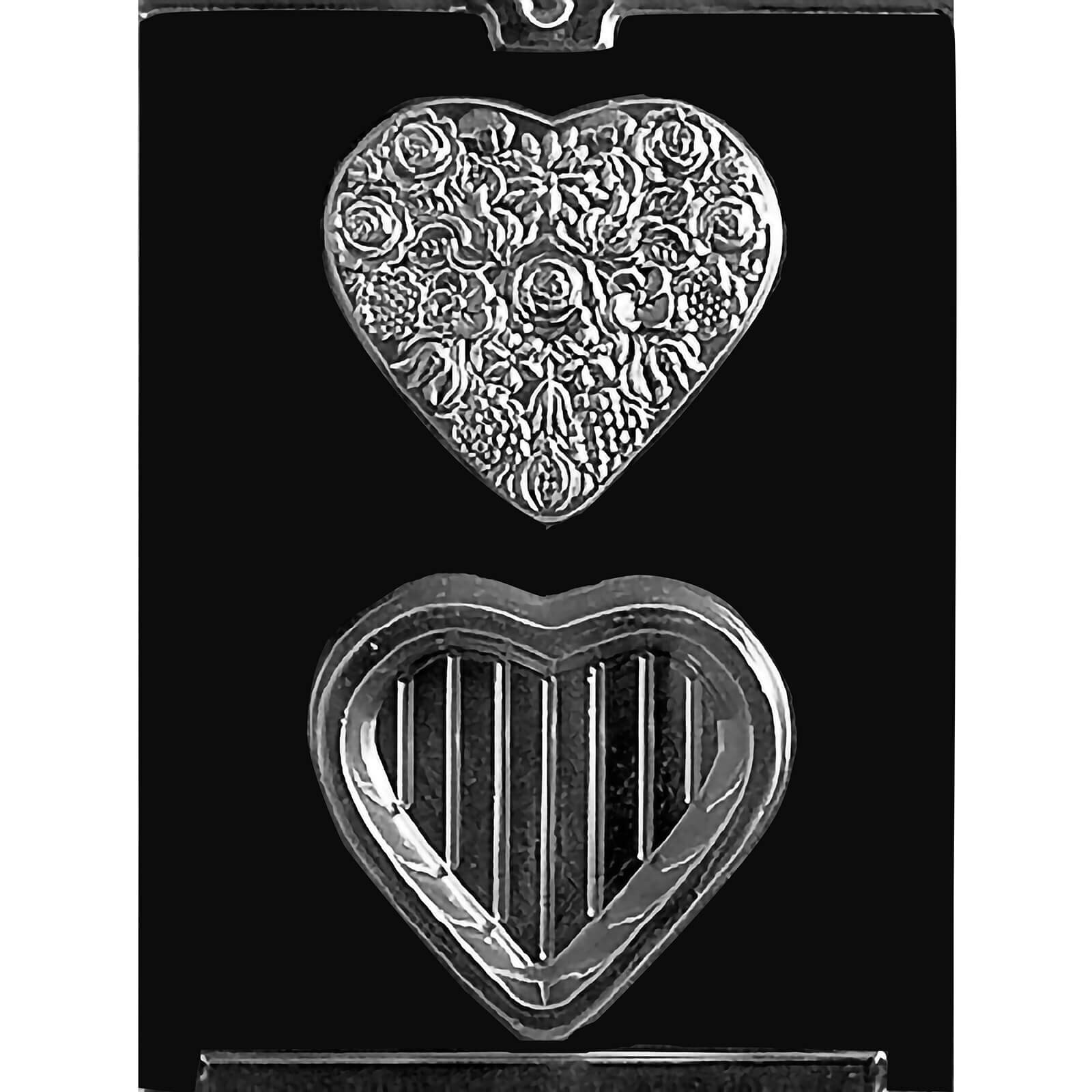 MOLD - FLOWERED HEART POUR BOX (2)