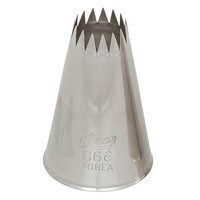 ATECO LARGE FRENCH STAR PIPING TIP #866 - 1/2"