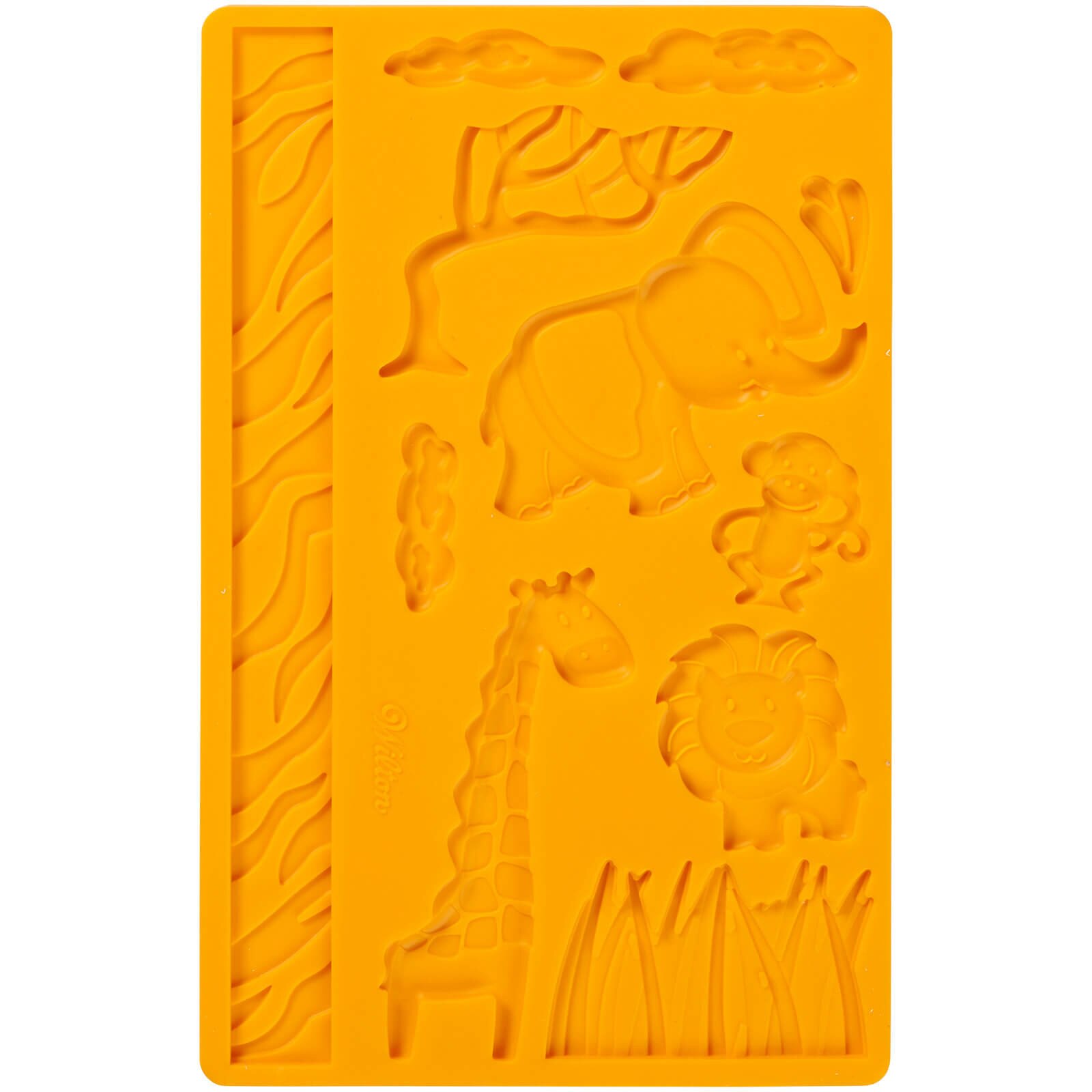 WILTON SILICONE MOLD - JUNGLE ANIMALS