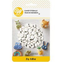 WILTON CANDY EYEBALLS 5/16" - 25 G 