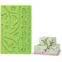 WILTON SILICONE MOLD - NATURE FLOWER, LEAF & BRANCH