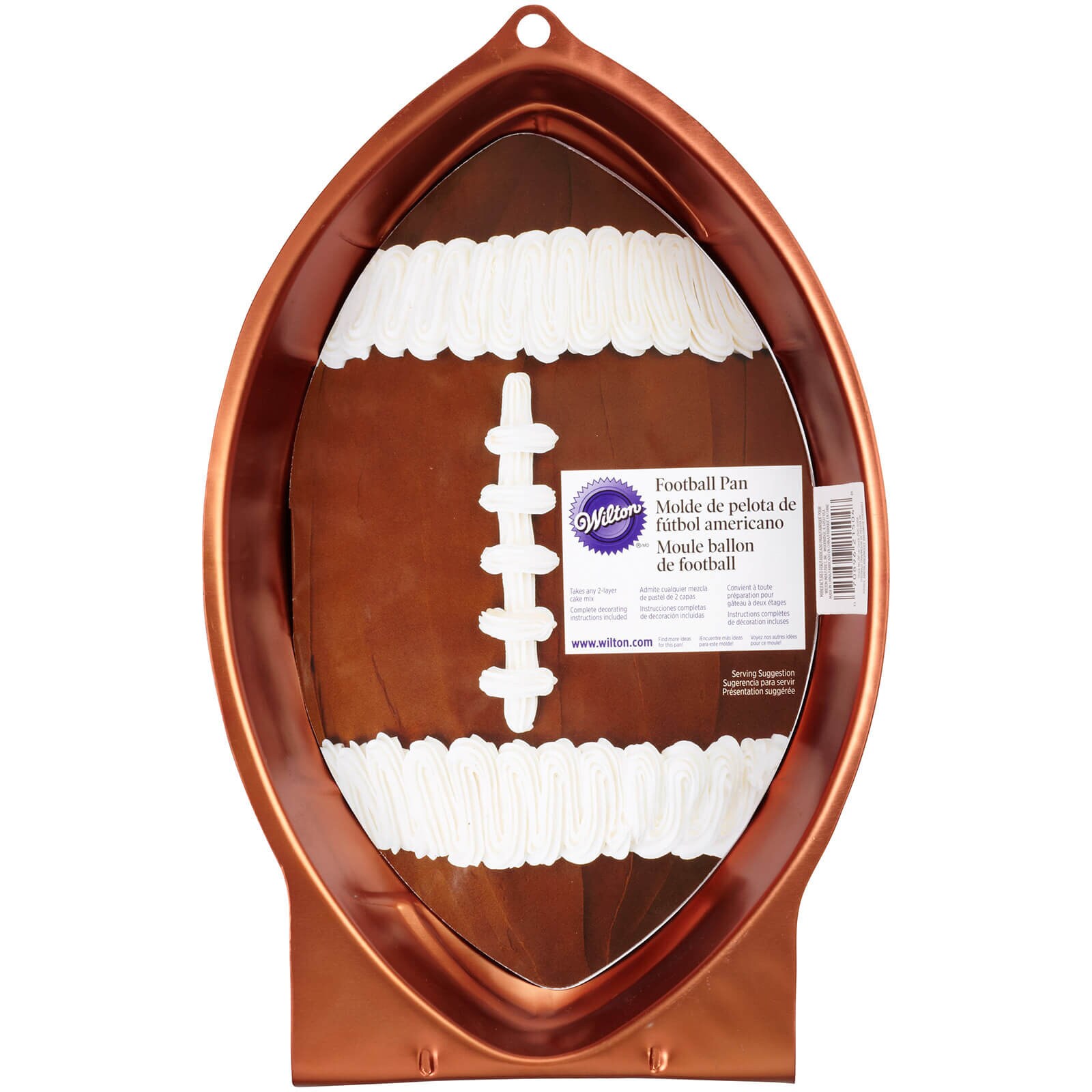 WILTON FOOTBALL PAN ONE MIX