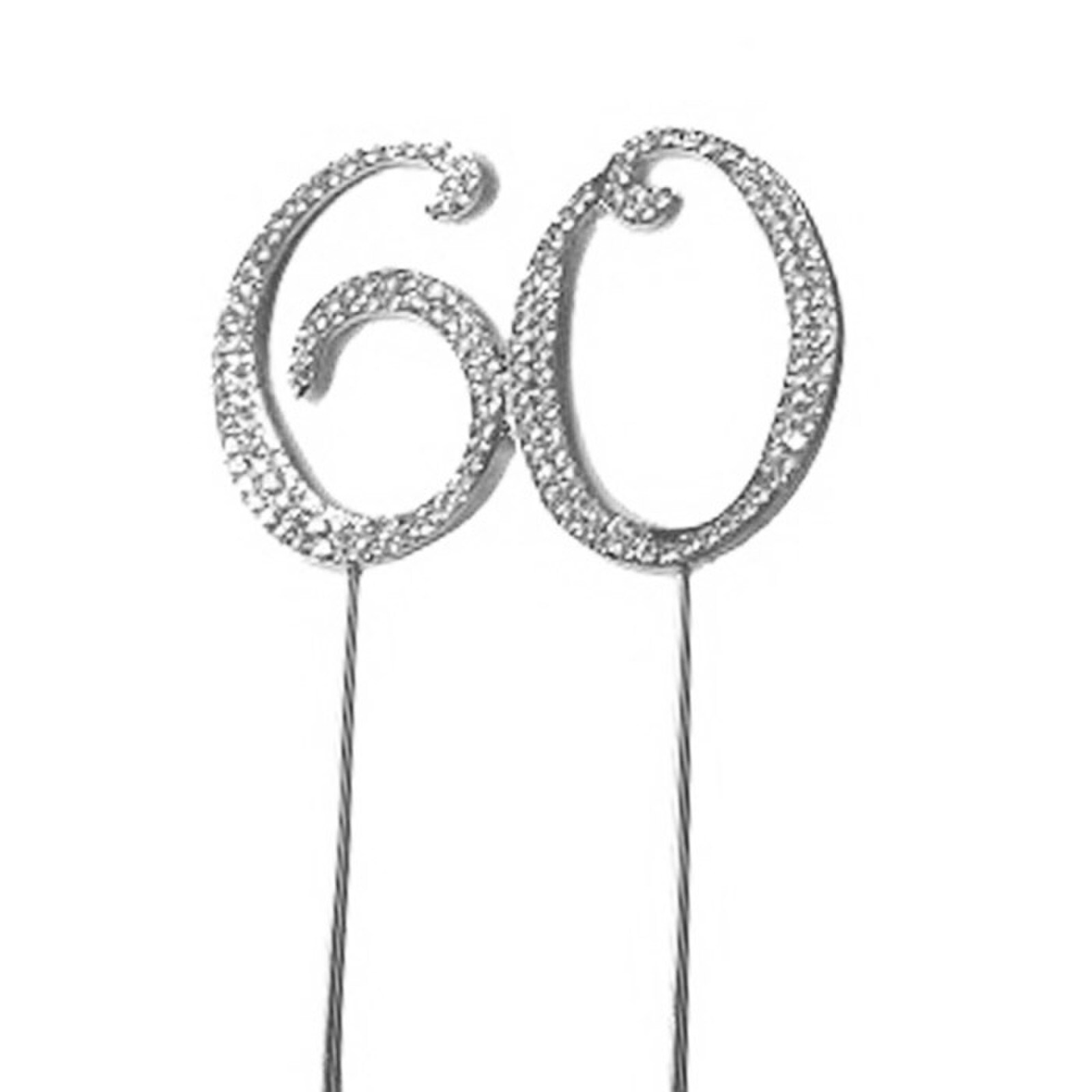 BLING PICK - SILVER NUMBER 60 