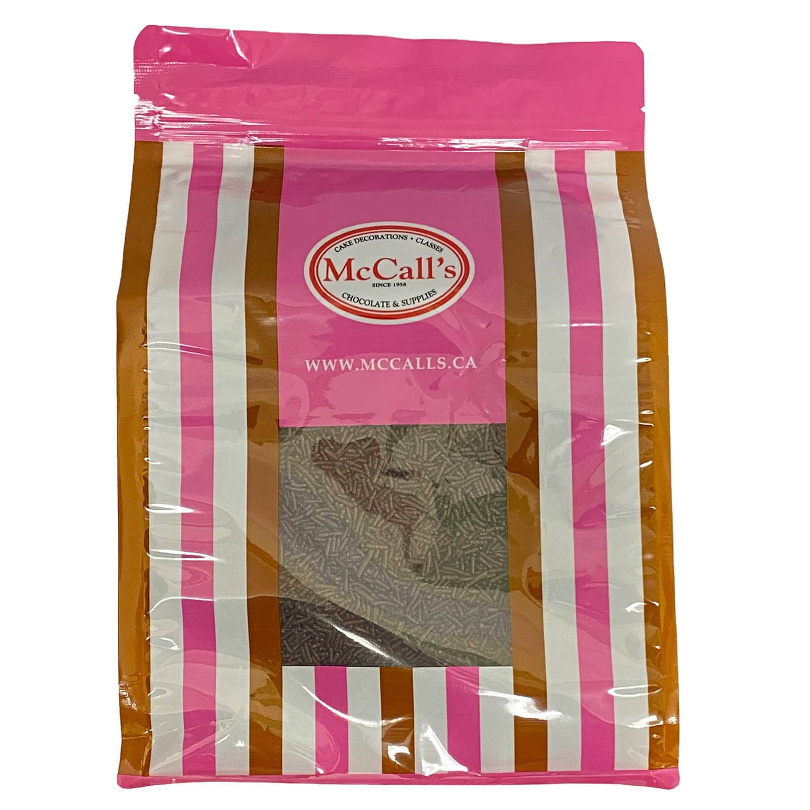 CHOCOLATE SPRINKLES (CRUNCHY) 2.2 KG / 5 LBS