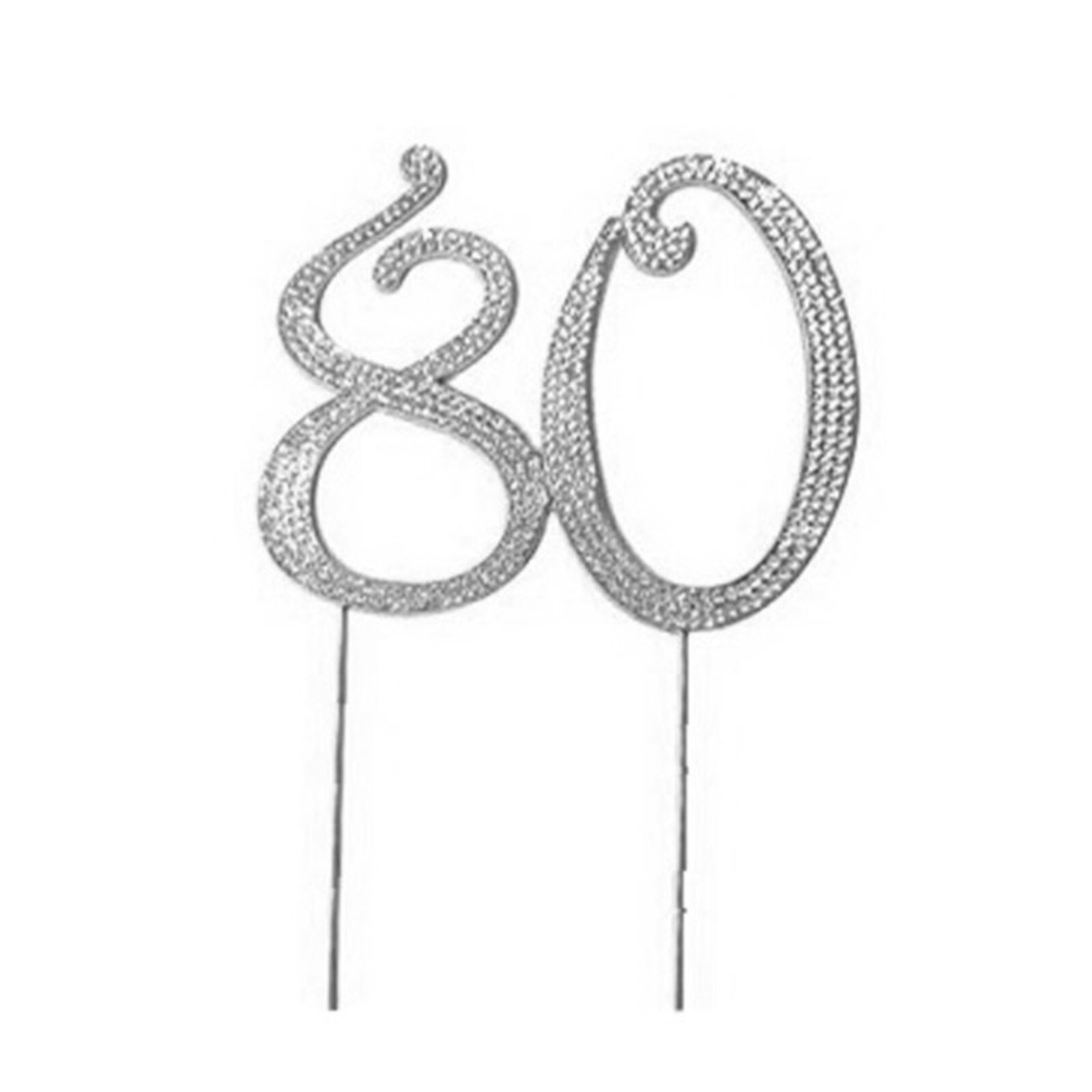 BLING PICK - SILVER NUMBER 80
