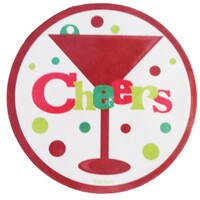 WILTON HOLIDAY CHEER COASTERS 12 PC