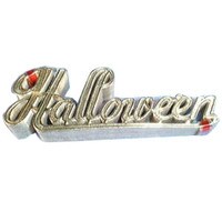 FOIL HALLOWEEN SCRIPT 3"  