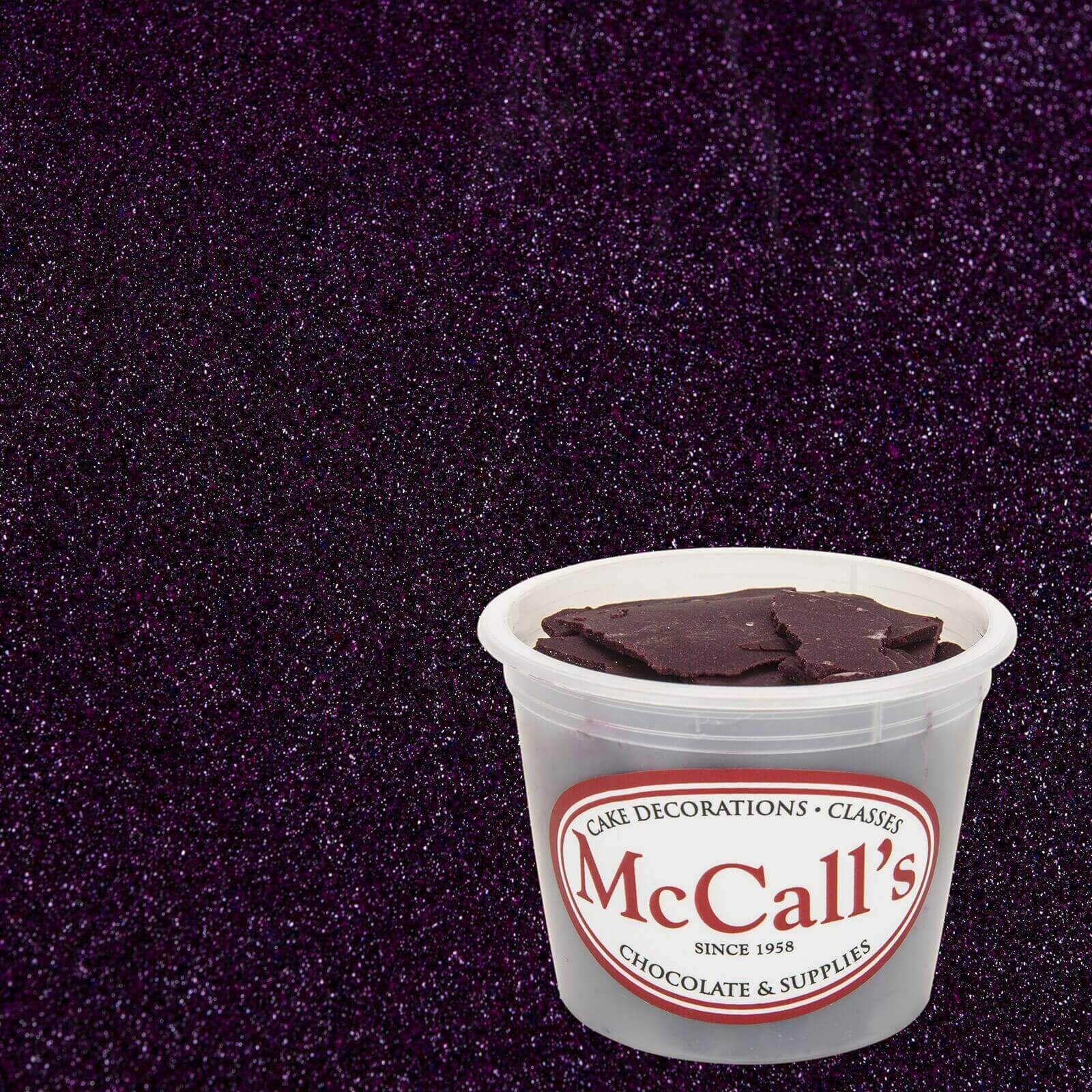 COLORED COCOA BUTTER - PURPLE SPARKLE 56 G