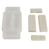 SILICONE MOLD - GOLD BAR SMALL