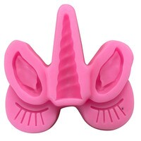 SILICONE MOLD - UNICORN EAR/HORN/LASHES
