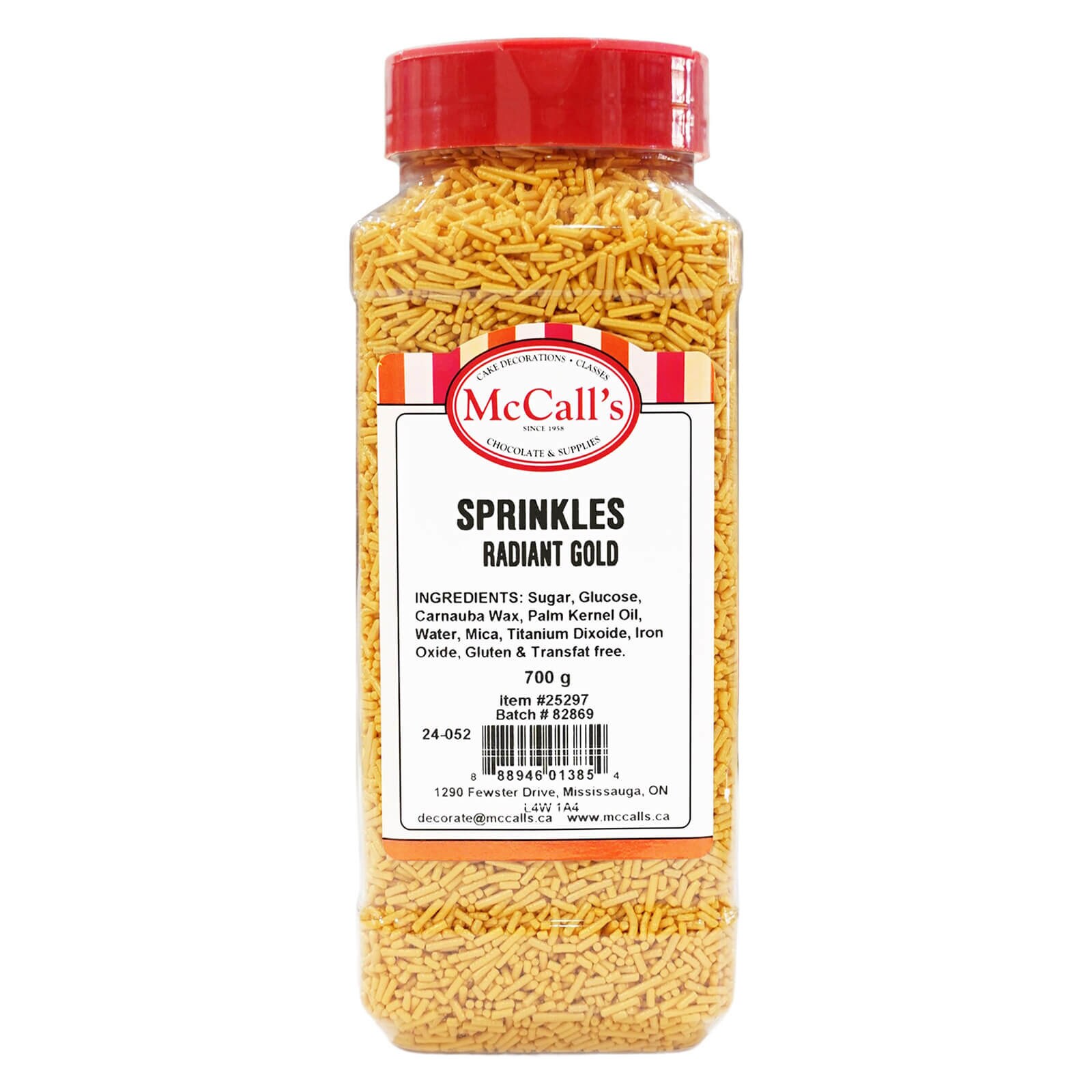SPRINKLES RADIANT GOLD 700 G