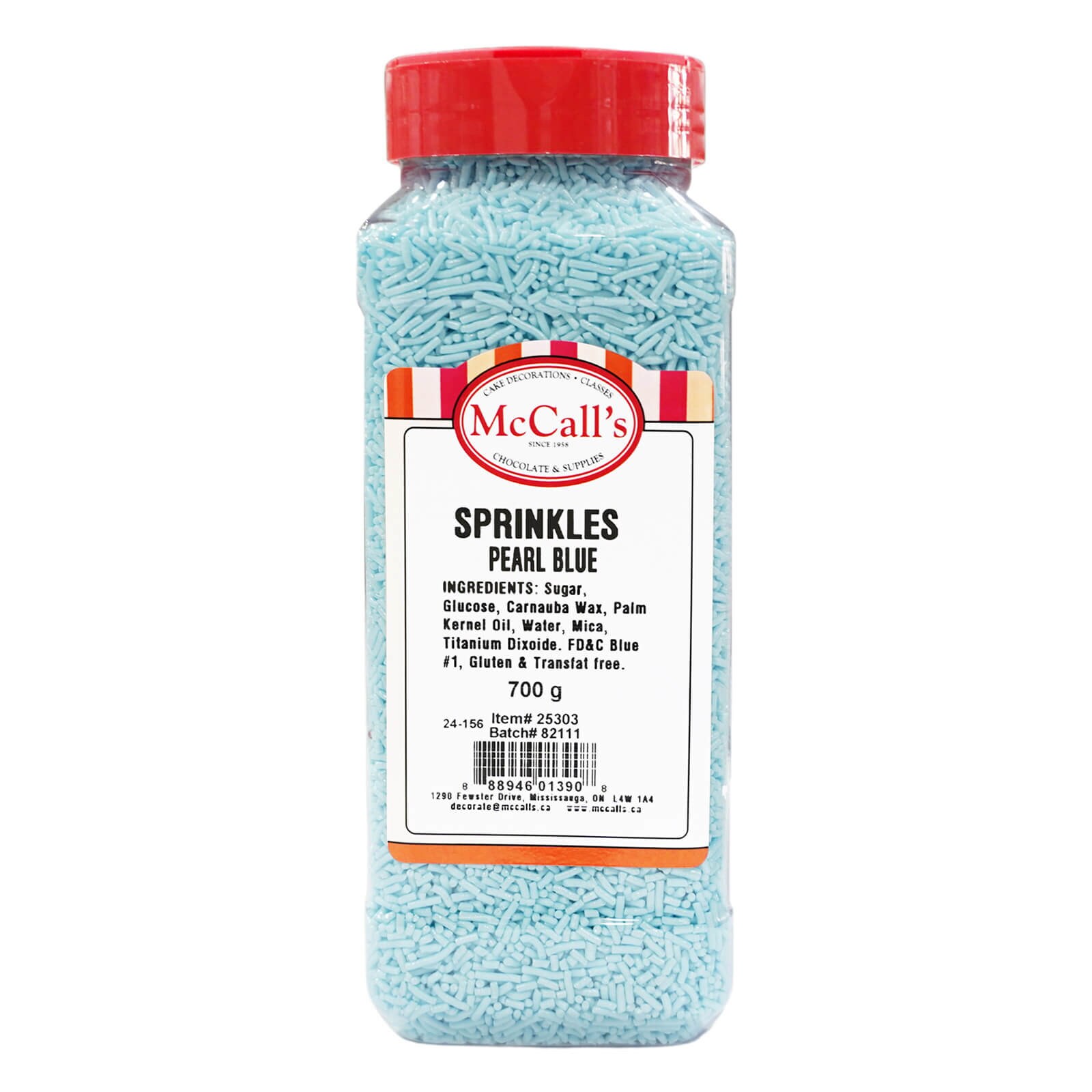 SPRINKLES PEARL BLUE 700 G